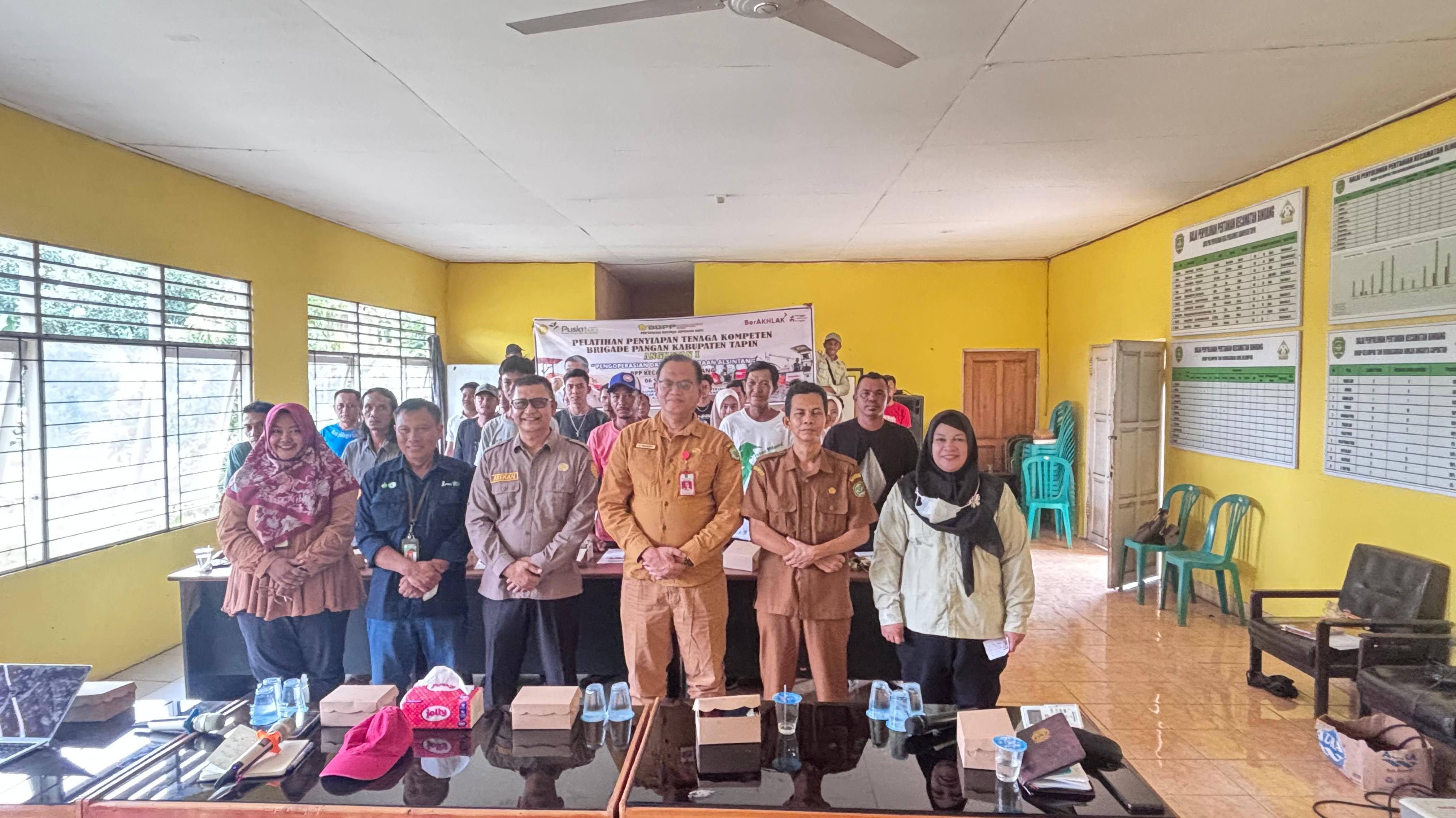 Wujudkan Swasembada, UPT BPPSDMP Kementan di Kalsel Siapkan Tenaga Kompeten Melalui Pelatihan