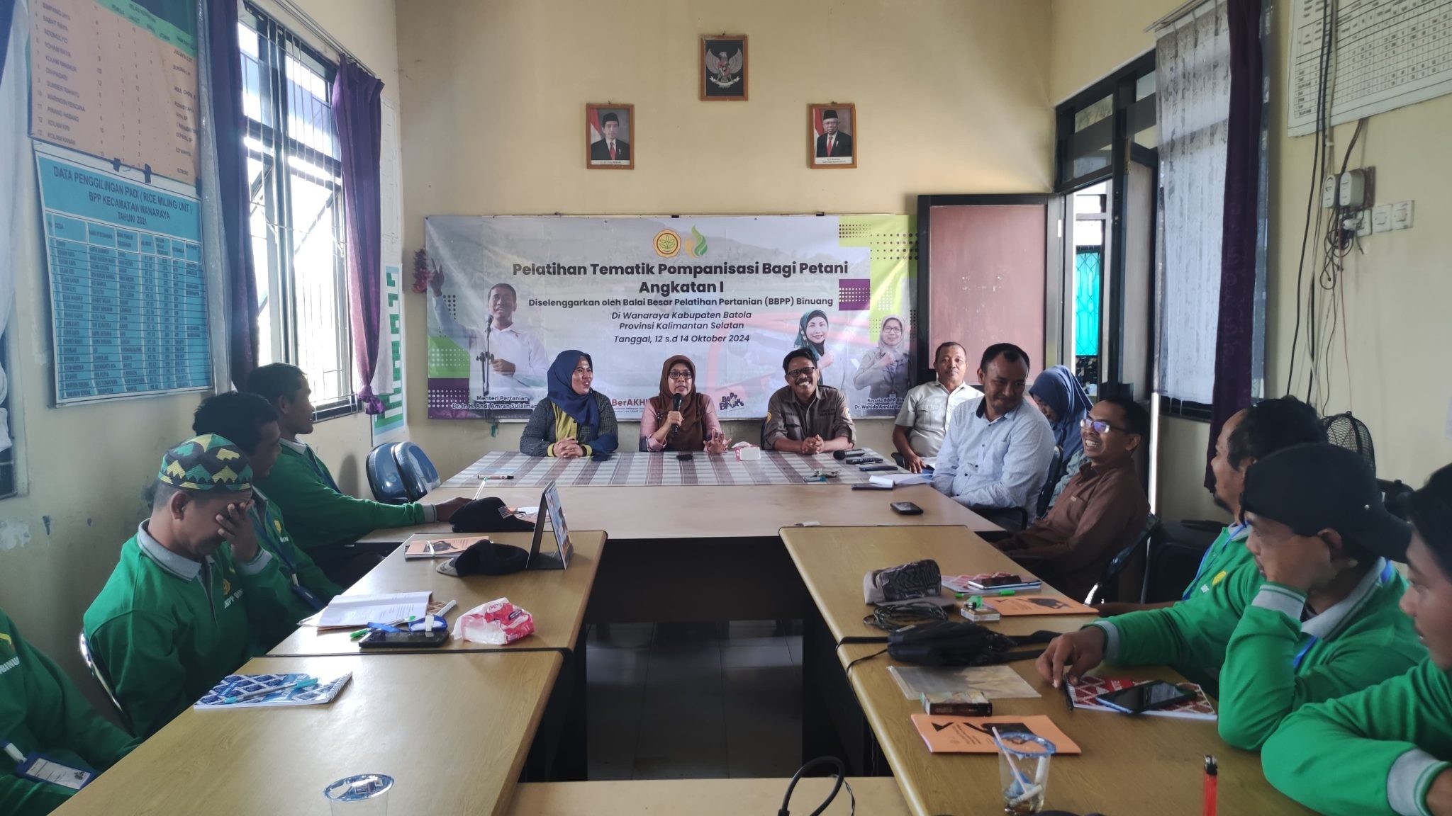 Dorong Produktivitas, Kementan Gelar Pelatihan Pompanisasi di Kabupaten Batola