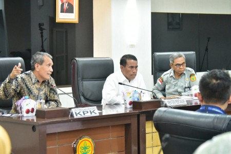 Kementerian Pertanian Optimis Raih Zona Hijau KPK