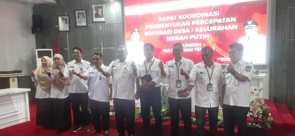 Atasi Permasalahan dengan Tengkulak, UPT Pelatihan Kementan dan Pemkab HST Dorong Percepatan Pembentukan Koperasi Merah Putih
