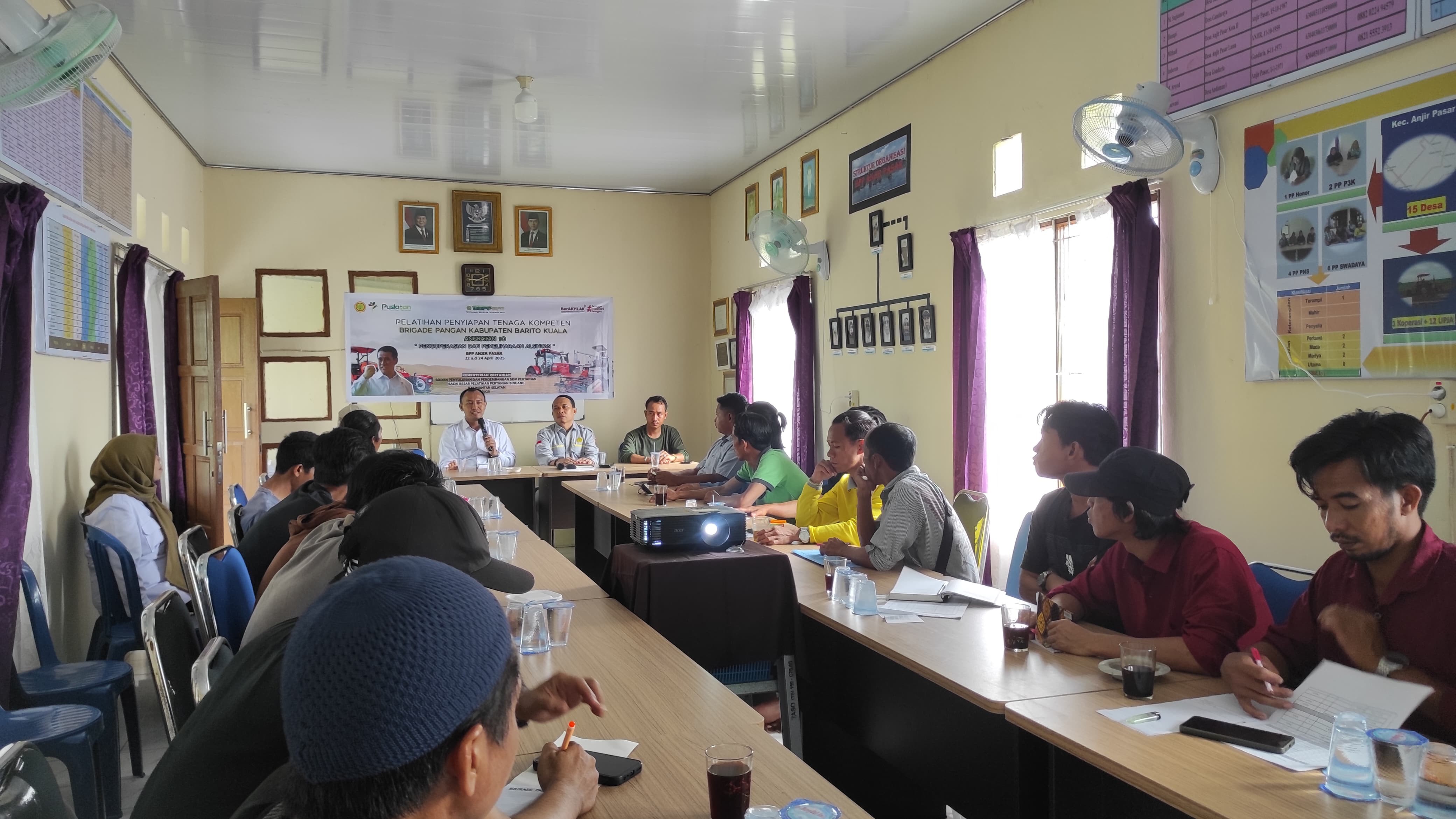 BBPP Binuang - BPPSDMP Kementan Selenggarakan Pelatihan Pengoperasian Alsintan Bagi Brigade Pangan