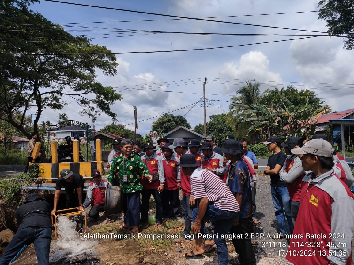 Terobosan Teknologi Pompanisasi, Solusi Cerdas Atasi Kekeringan Lahan di Batola