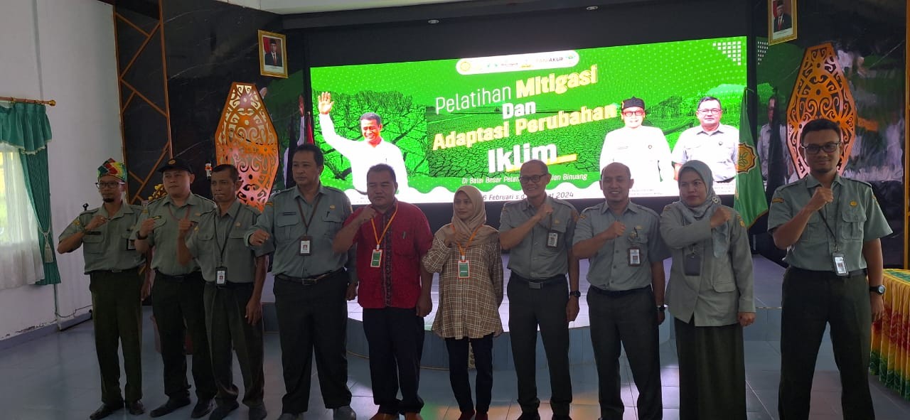 BBPP Binuang Selenggarakan Pelatihan Mitigasi dan Adaptasi Perubahan Iklim