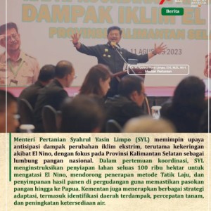 Antisipasi Dampak El-Nino