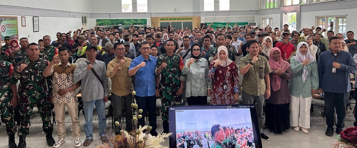 BPPSDMP Kementan Selenggarakan Rapat Koordinasi Percepatan Tanam di Lokasi Cetak Sawah Rakyat dan OPLA Provinsi Kalimantan Selatan