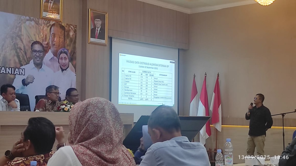 Rapat Pimpinan Lingkup BPPSDMP Kementan, BBPP Binuang Berkontribusi Tingkatkan Indeks Pertanaman