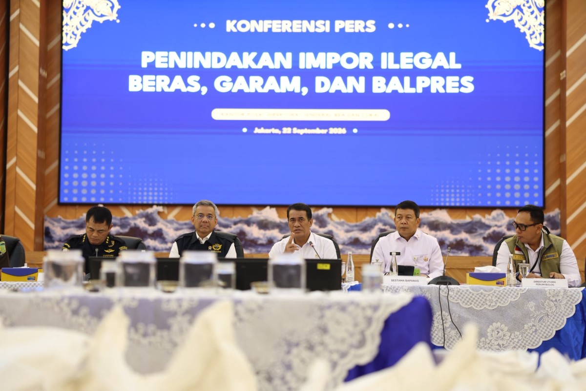 Mentan Amran: Atas Nama 115 Juta Petani, Kami Ucapkan Terima Kasih kepada Bea dan Cukai