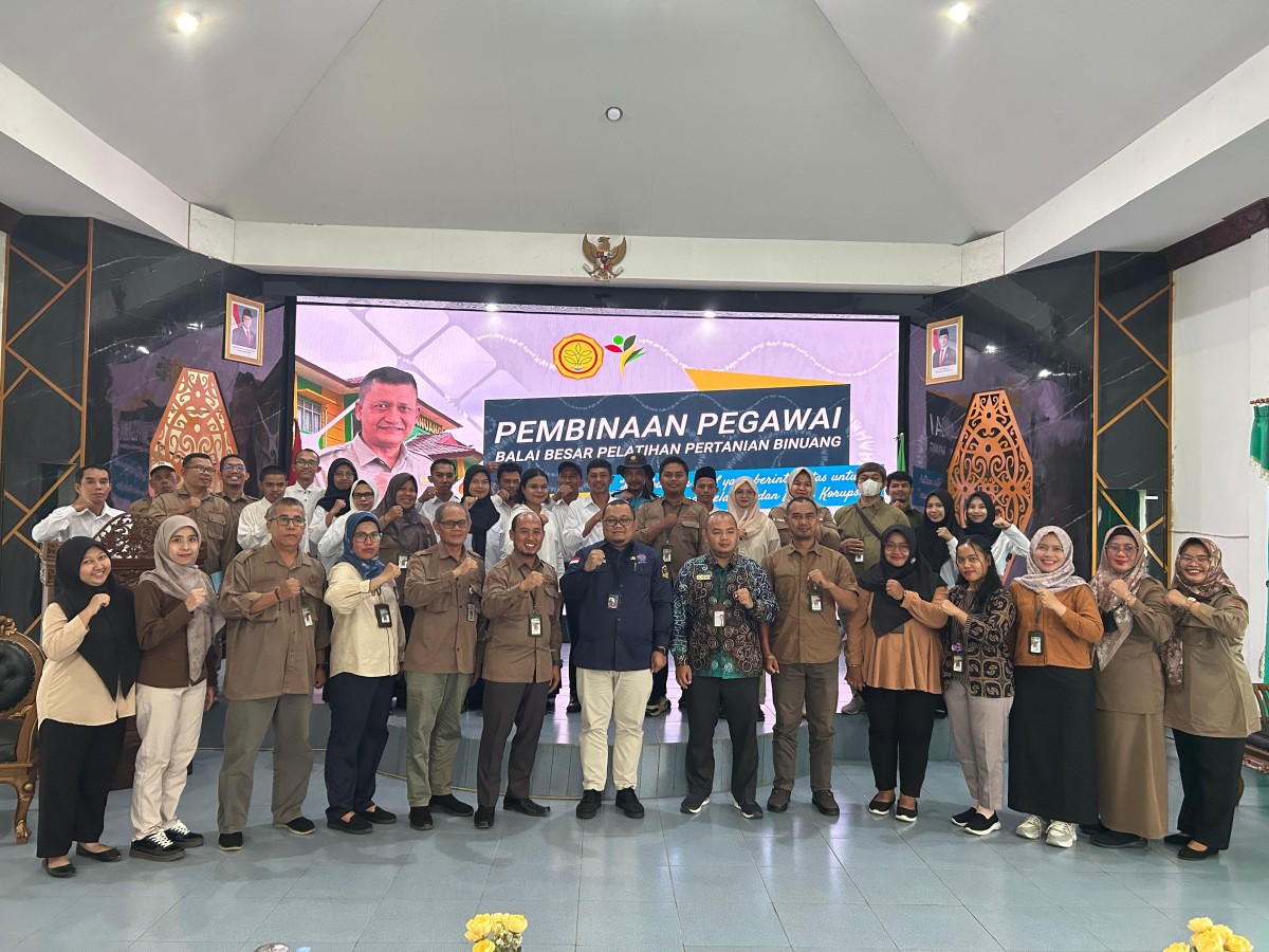  BBPP Binuang Gelar Pembinaan ASN Tahun 2025, Hadirkan Narasumber dari Kementan, BKN, dan Ombudsman 