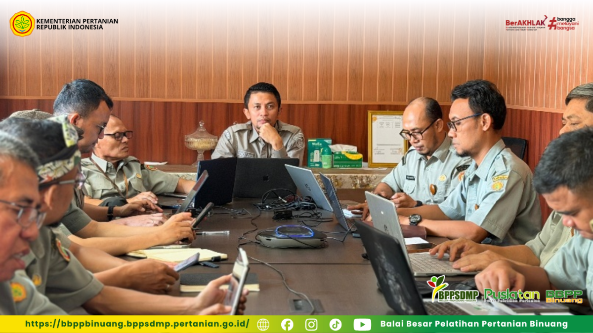 Tingkatkan Mutu, UPT Pelatihan Kementan Gelar Audit Internal ISO