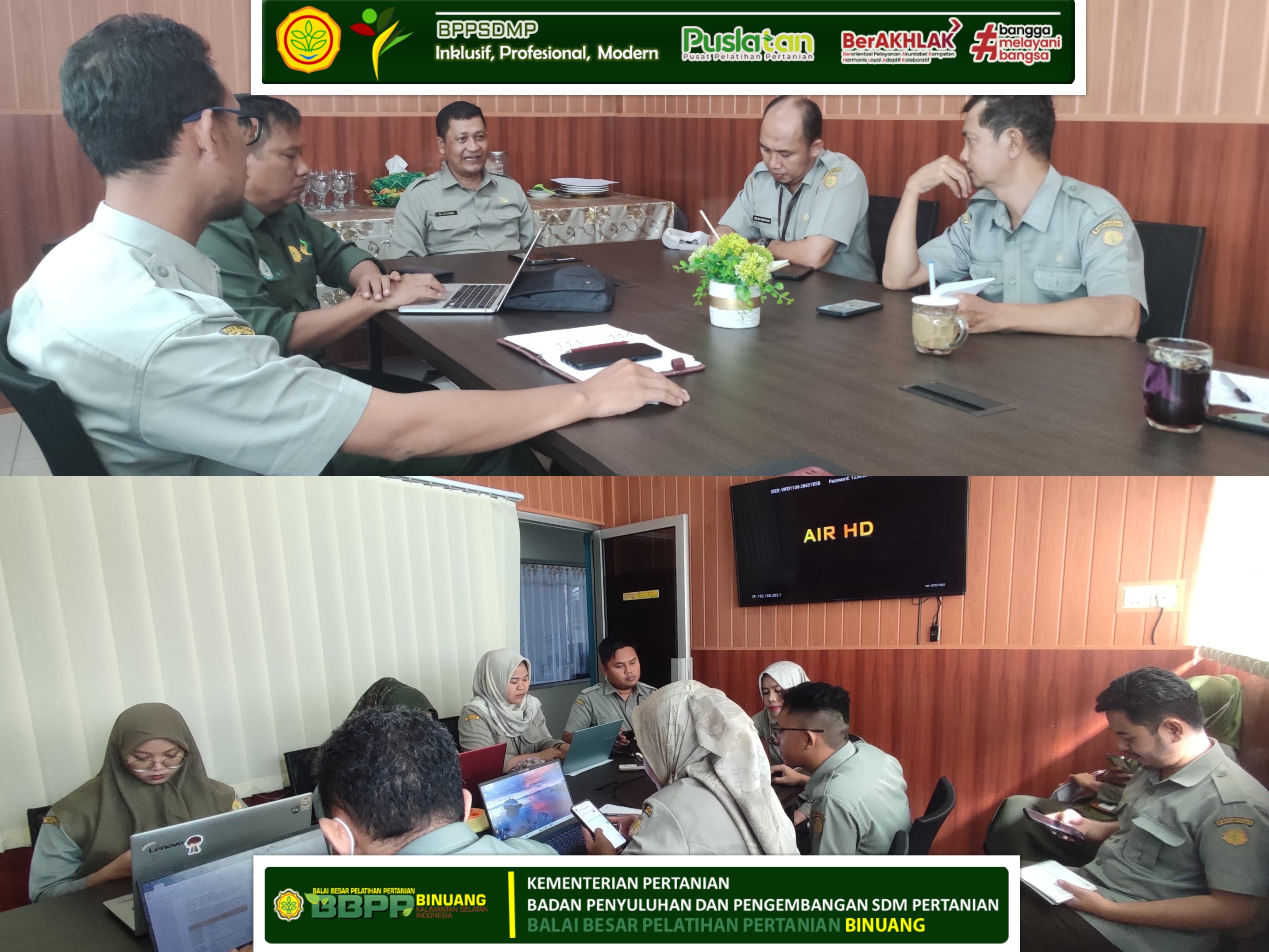 UPT Pelatihan Kementan Adakan Rapat Internal, Bahas Pembinaan Brigade Pangan dan Koperasi Desa Merah Putih